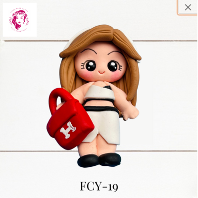 FCY-19: Fancy Outfits Clay Bow Center