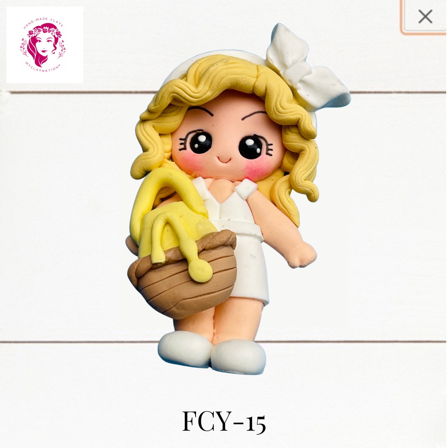 FCY-15: Fancy Outfits Clay Bow Center