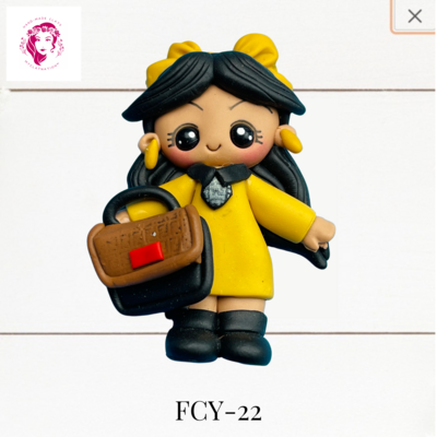 FCY-22: Fancy Outfits Clay Bow Center