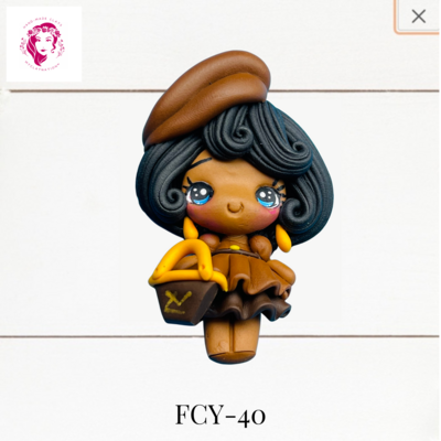 FCY-40: Fancy Outfits Clay Bow Center