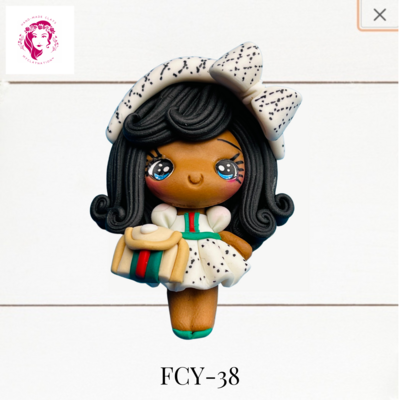 FCY-38: Fancy Outfits Clay Bow Center