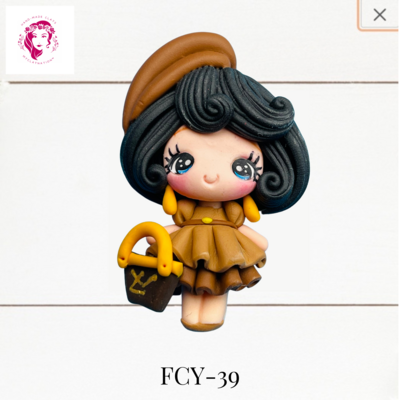 FCY-39: Fancy Outfits Clay Bow Center