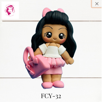 FCY-32: Fancy Outfits Clay Bow Center