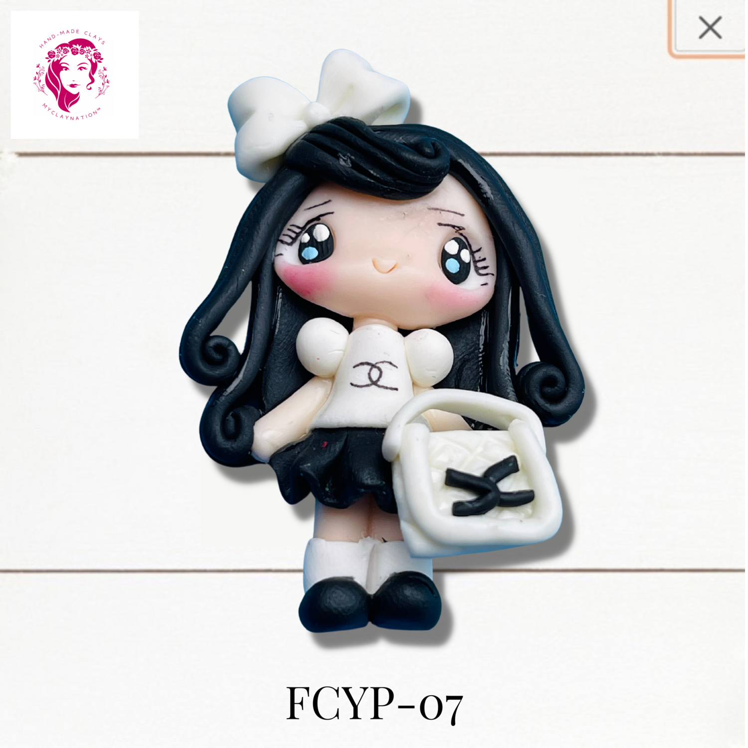 FCYP-07: Fancy Outfits Clay Bow Center