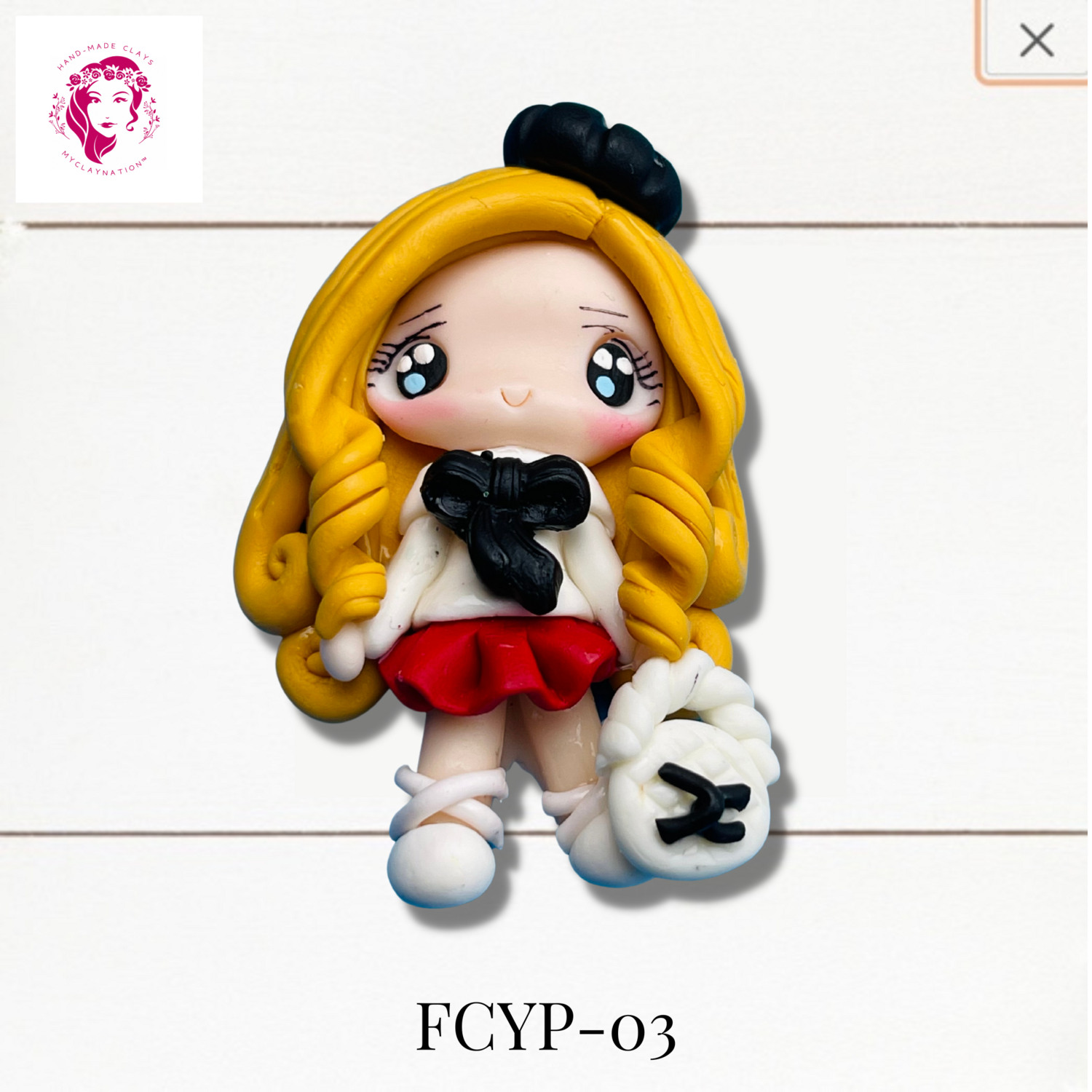 FCYP-03: Fancy Outfits Clay Bow Center