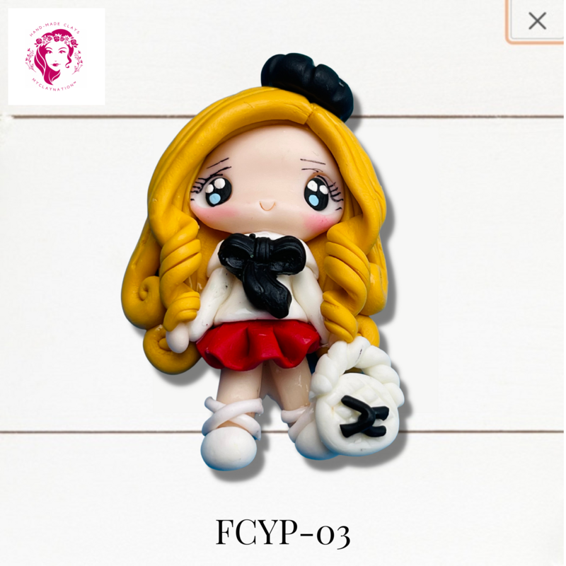 FCYP-03: Fancy Outfits Clay Bow Center