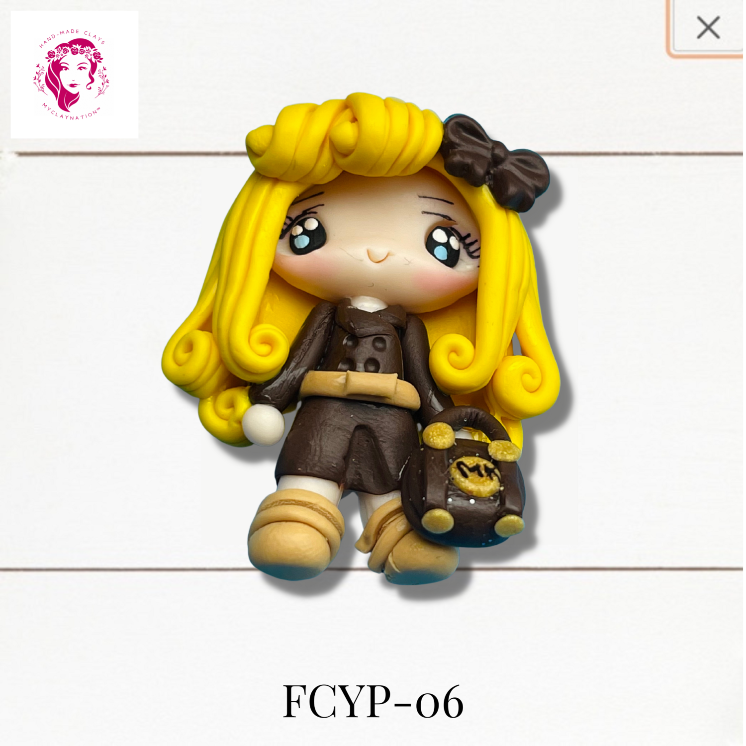 FCYP-06: Fancy Outfits Clay Bow Center