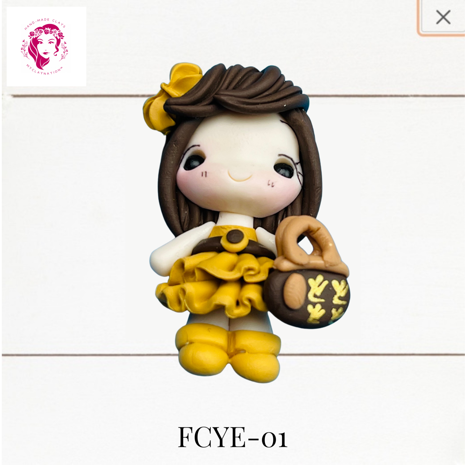 FCYE-01: Fancy Outfits Clay Bow Center