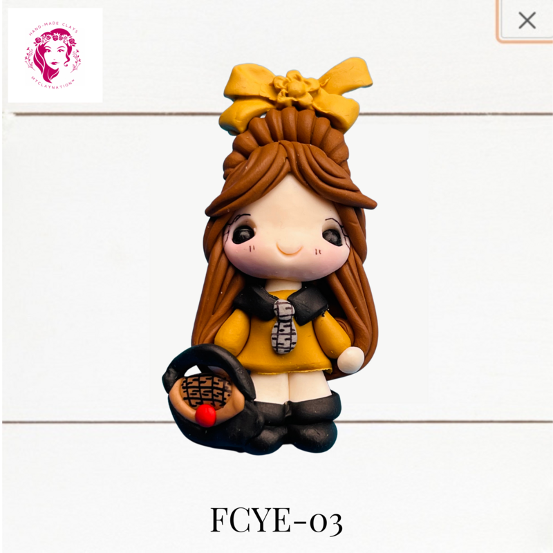 FCYE-03: Fancy Outfits Clay Bow Center