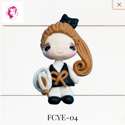 FCYE-04: Fancy Outfits Clay Bow Center