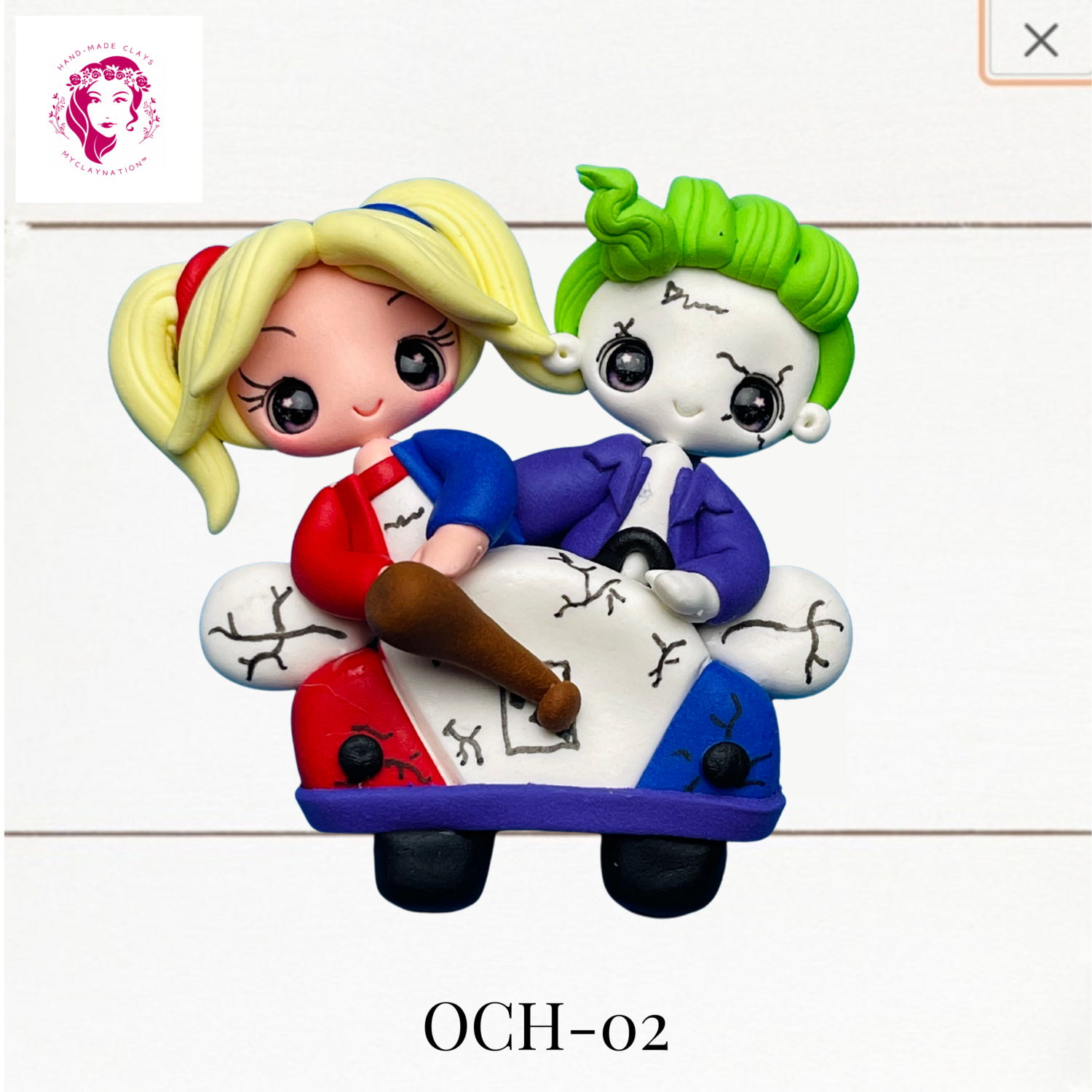 OCH-02: Halloween Special Clay Bow Center