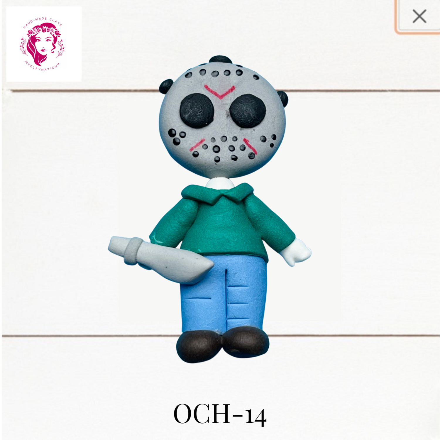 OCH-14: Halloween Special Clay Bow Center