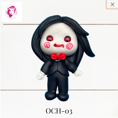 OCH-03: Halloween Special Clay Bow Center