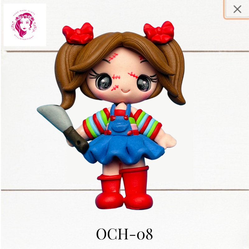 OCH-08: Halloween Special Clay Bow Center