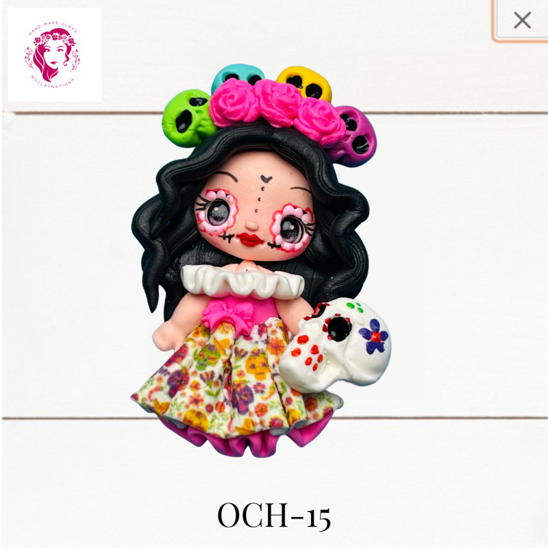 OCH-15: Halloween Special Clay Bow Center