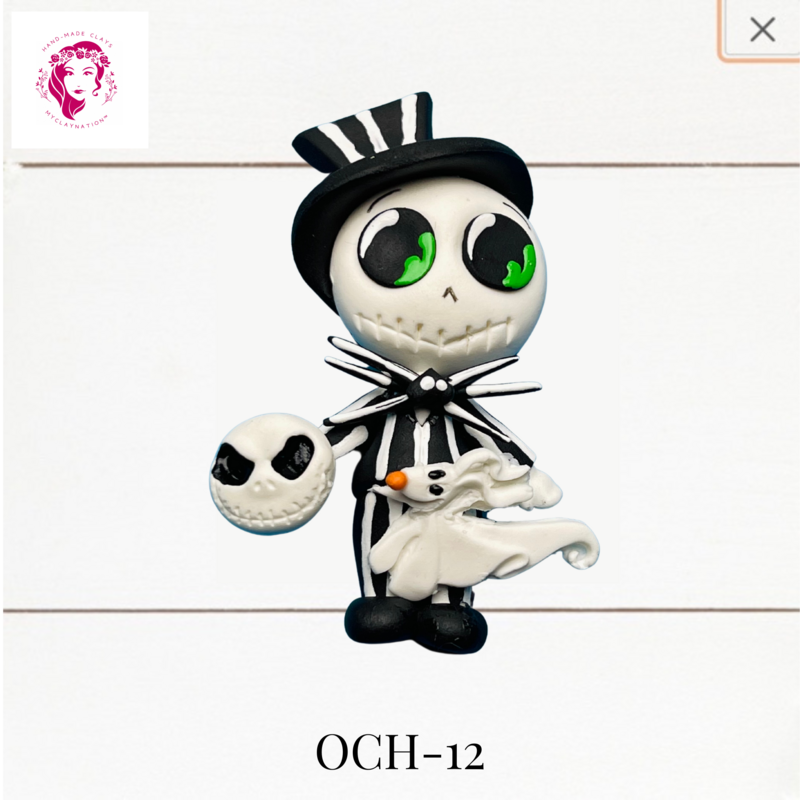 OCH-12: Halloween Special Clay Bow Center