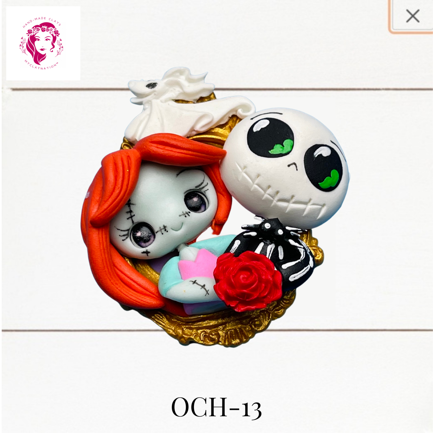 OCH-13: Halloween Special Clay Bow Center