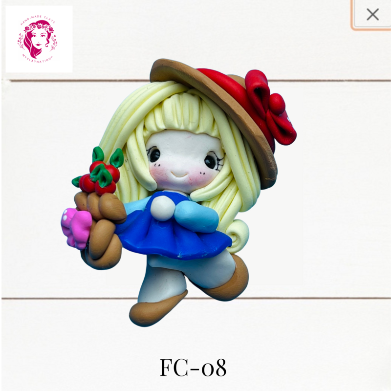 FC-08: Farm-Themed Clay Bow Center DIY