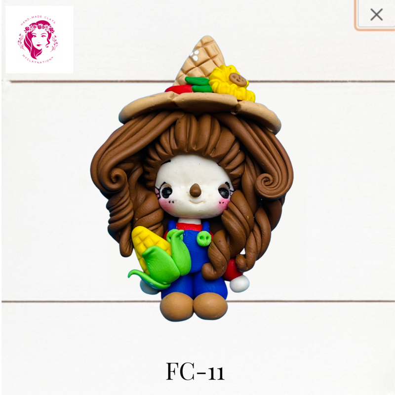 FC-11: Farm-Themed Clay Bow Center DIY