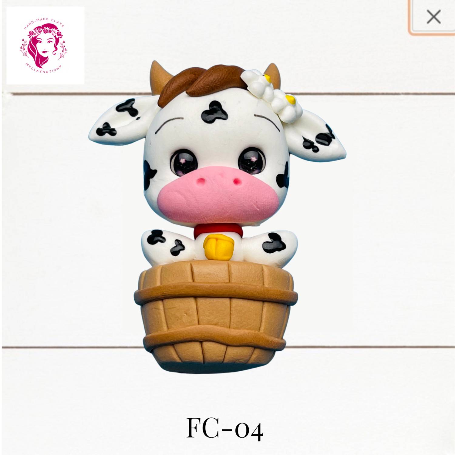 FC-04: Farm-Themed Clay Bow Center DIY