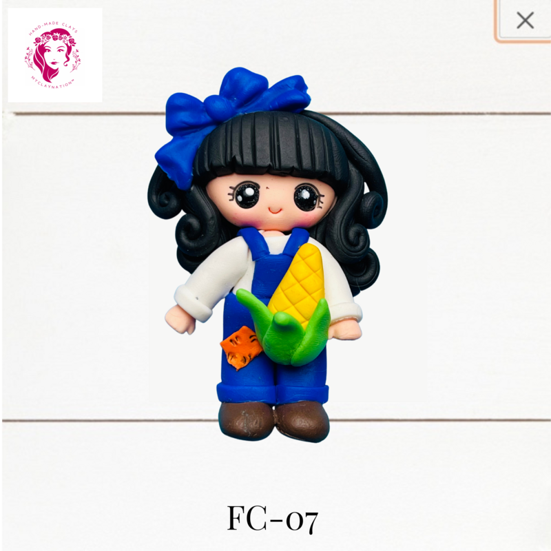 FC-07: Farm-Themed Clay Bow Center DIY