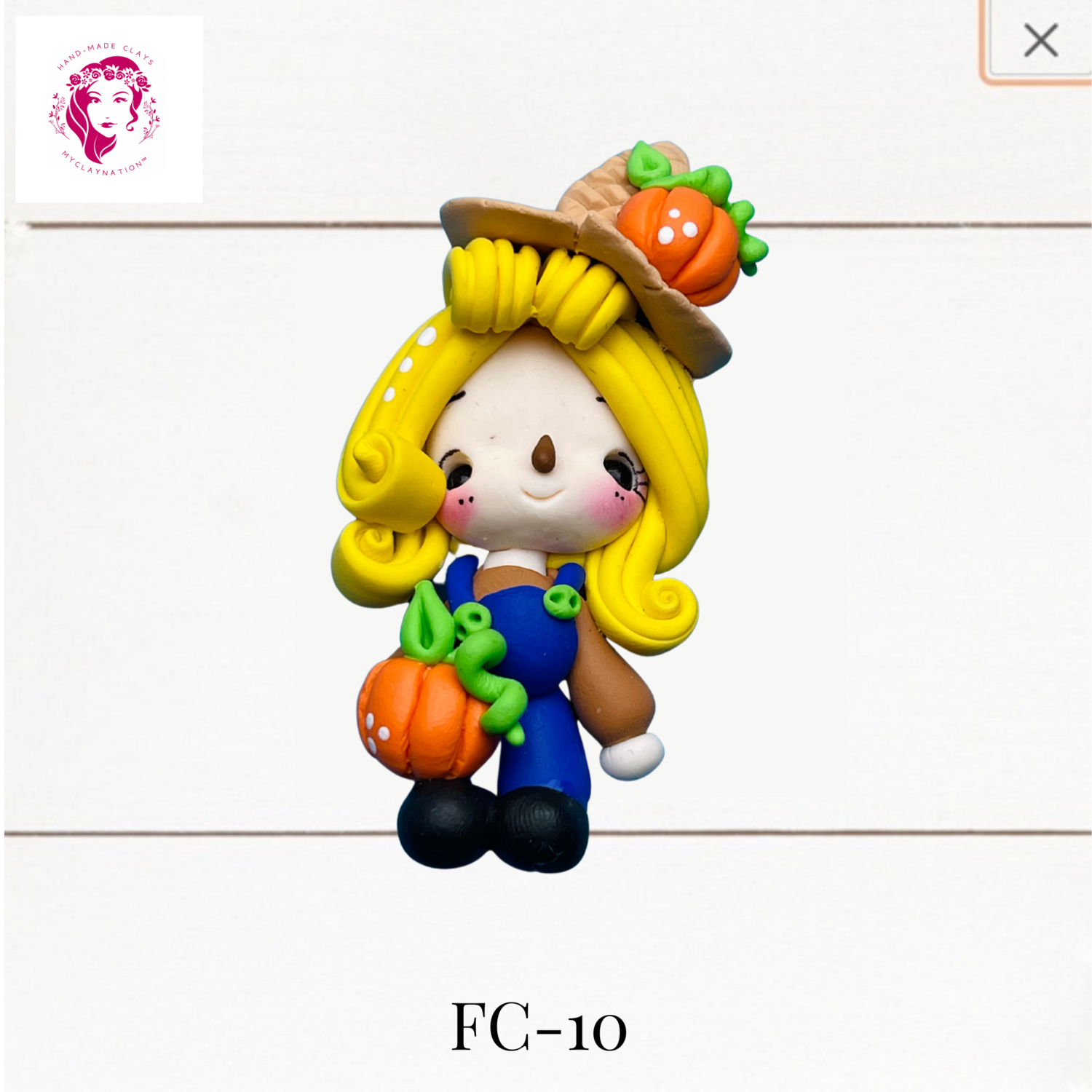 FC-10: Farm-Themed Clay Bow Center DIY