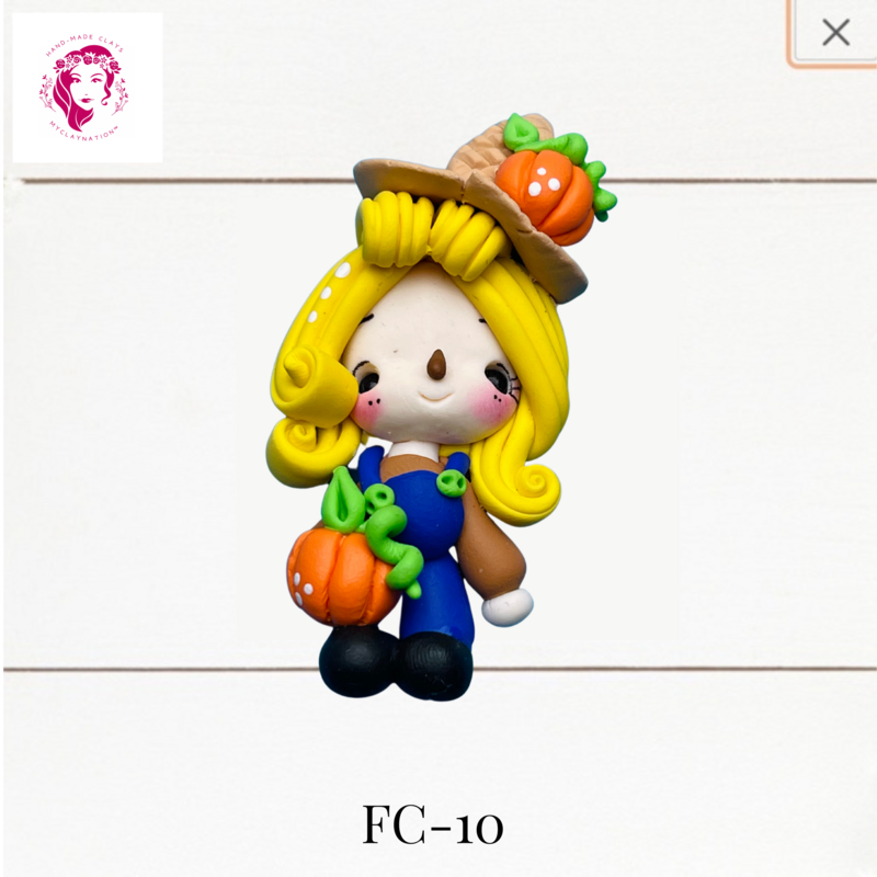 FC-10: Farm-Themed Clay Bow Center DIY