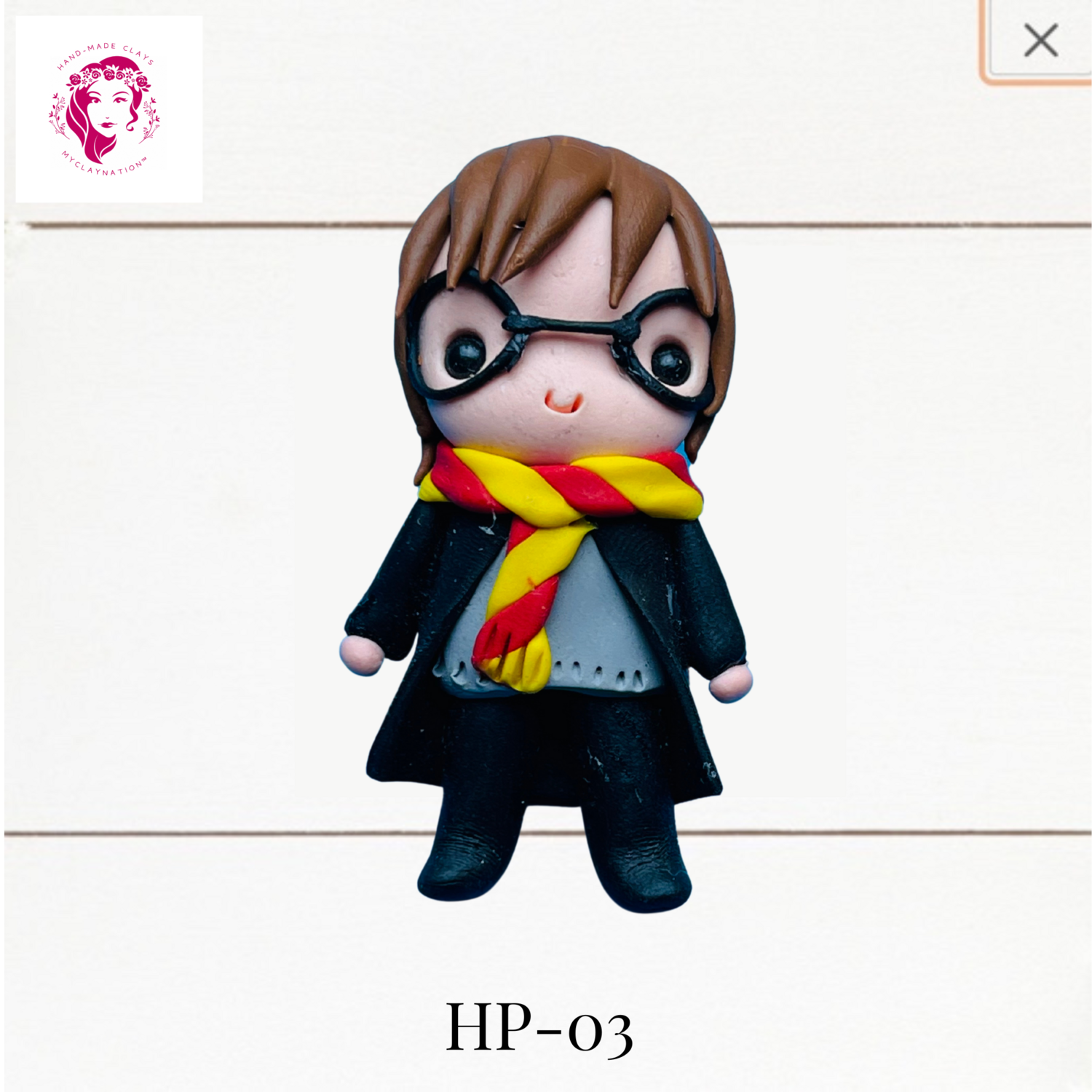 HP-03: Harry Potter Inspired Clay Bow Center