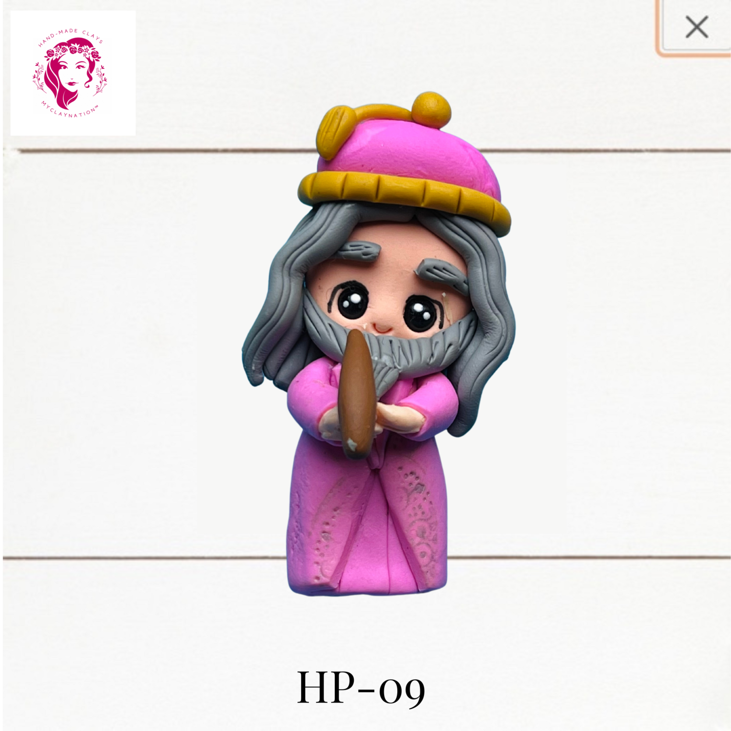 HP-09: Harry Potter Inspired Clay Bow Center