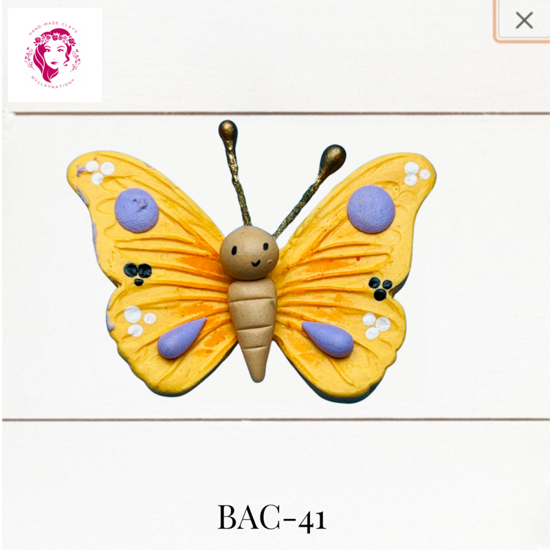 BAC-41: Butterfly Clay Bow Center