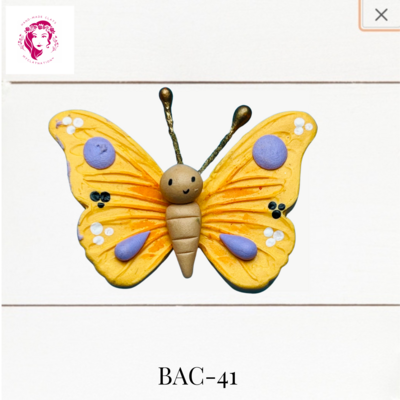 BAC-41: Butterfly Clay Bow Center