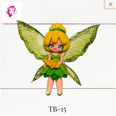 TB15: Tinkerbell Inspired Clay Bow Center