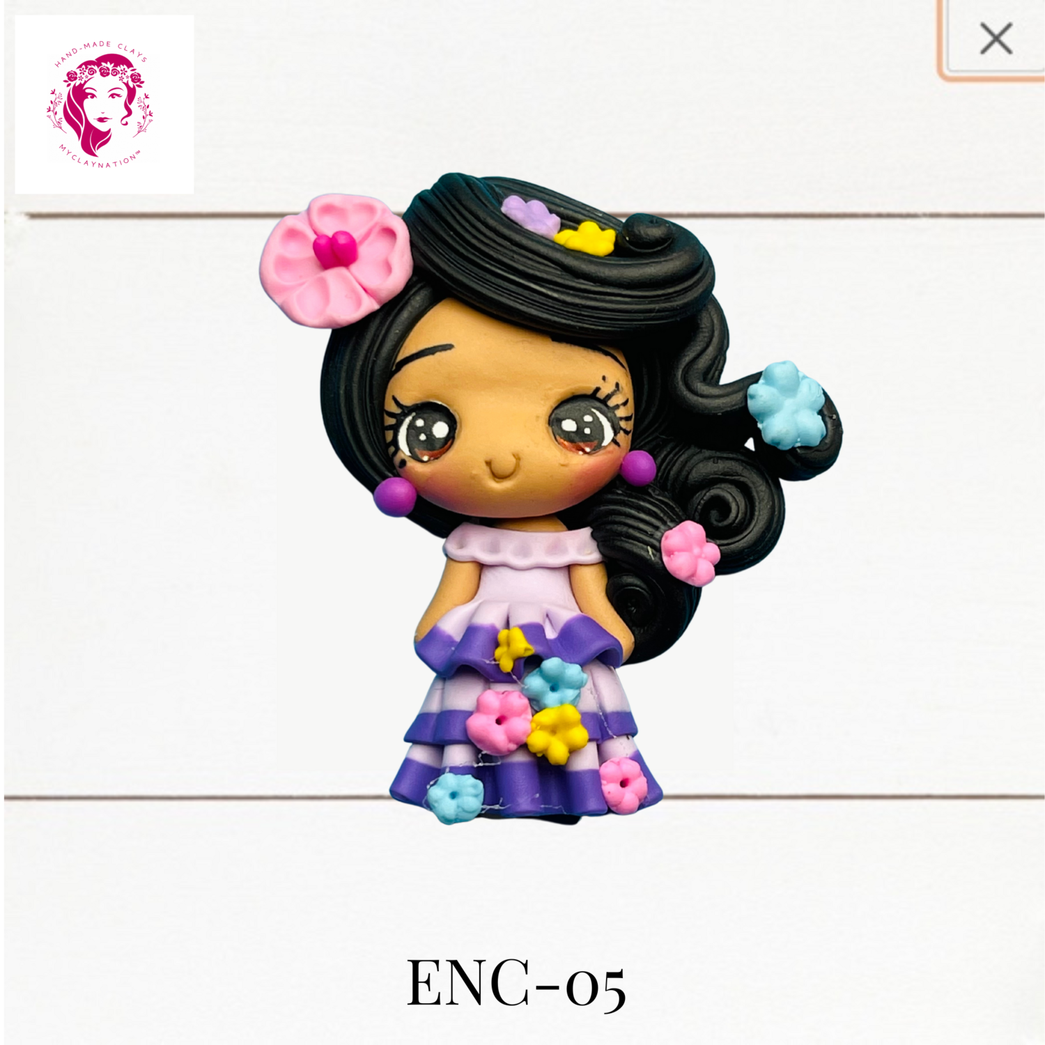 ENC-05: Encanto Inspired Clay Bow Center