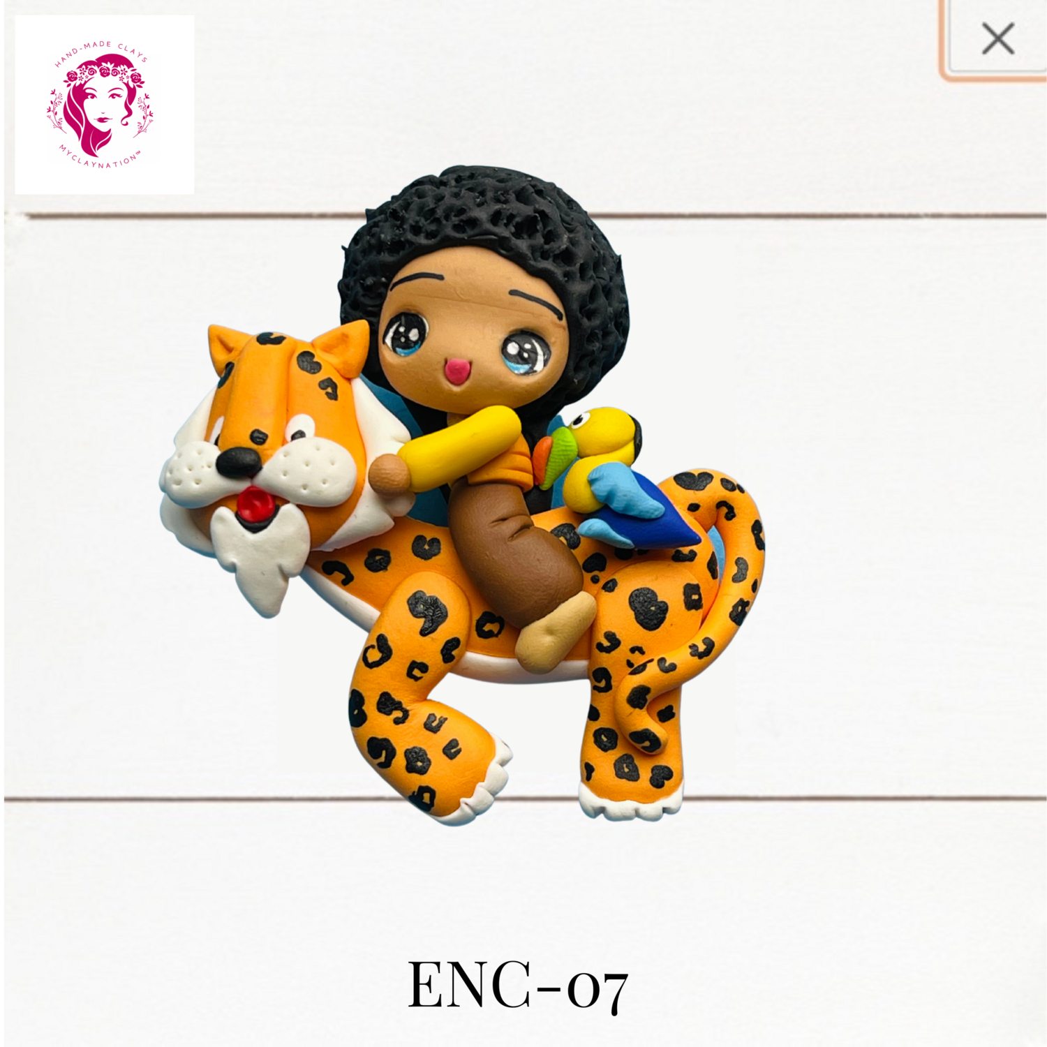 ENC-07: Encanto Inspired Clay Bow Center