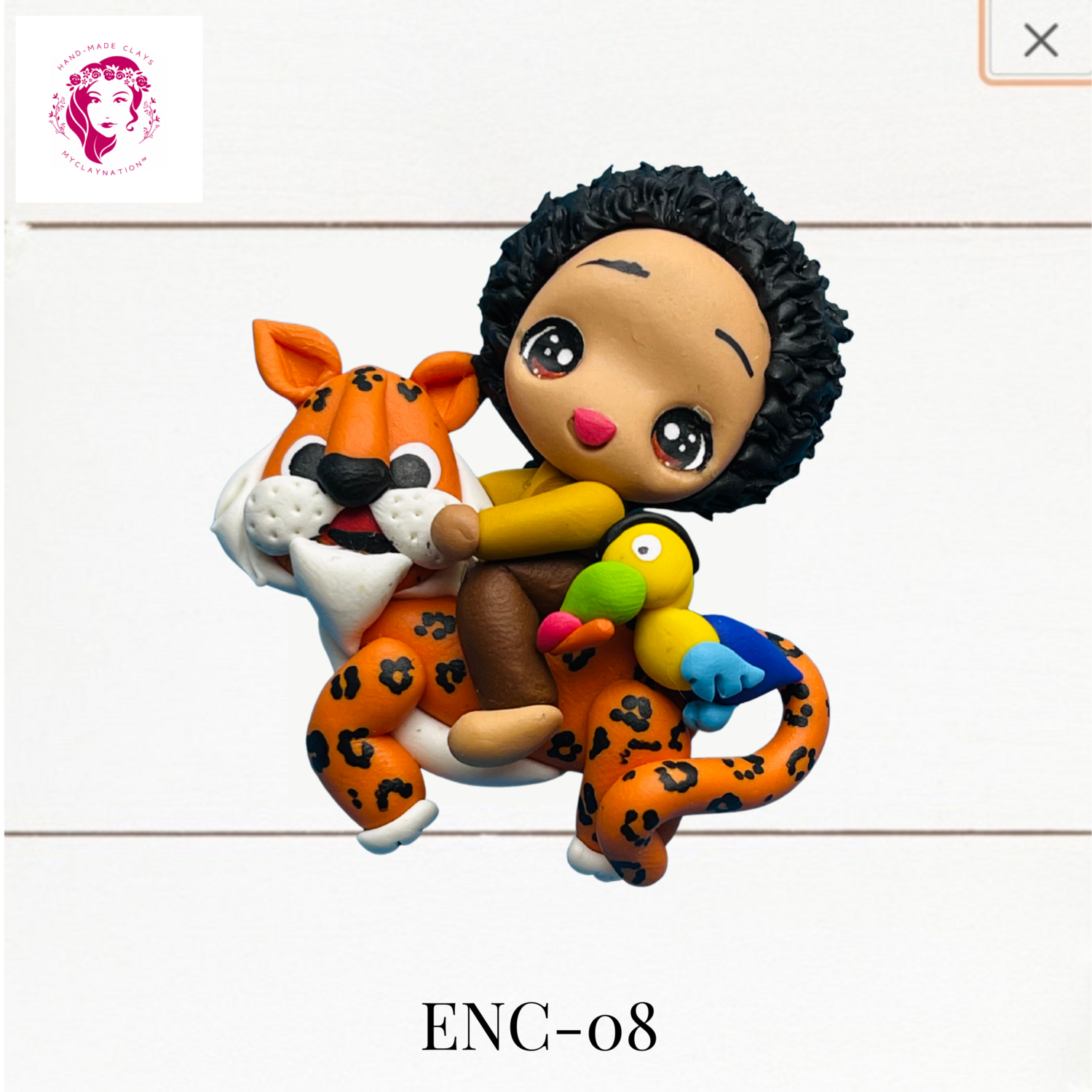 ENC-08: Encanto Inspired Clay Bow Center