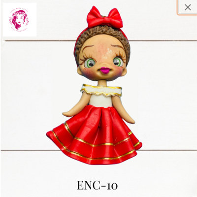 ENC-10: Encanto Inspired Clay Bow Center