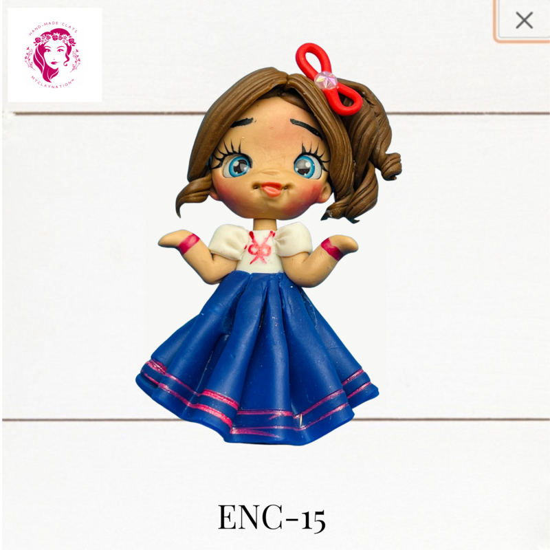 ENC-15: Encanto Inspired Clay Bow Center