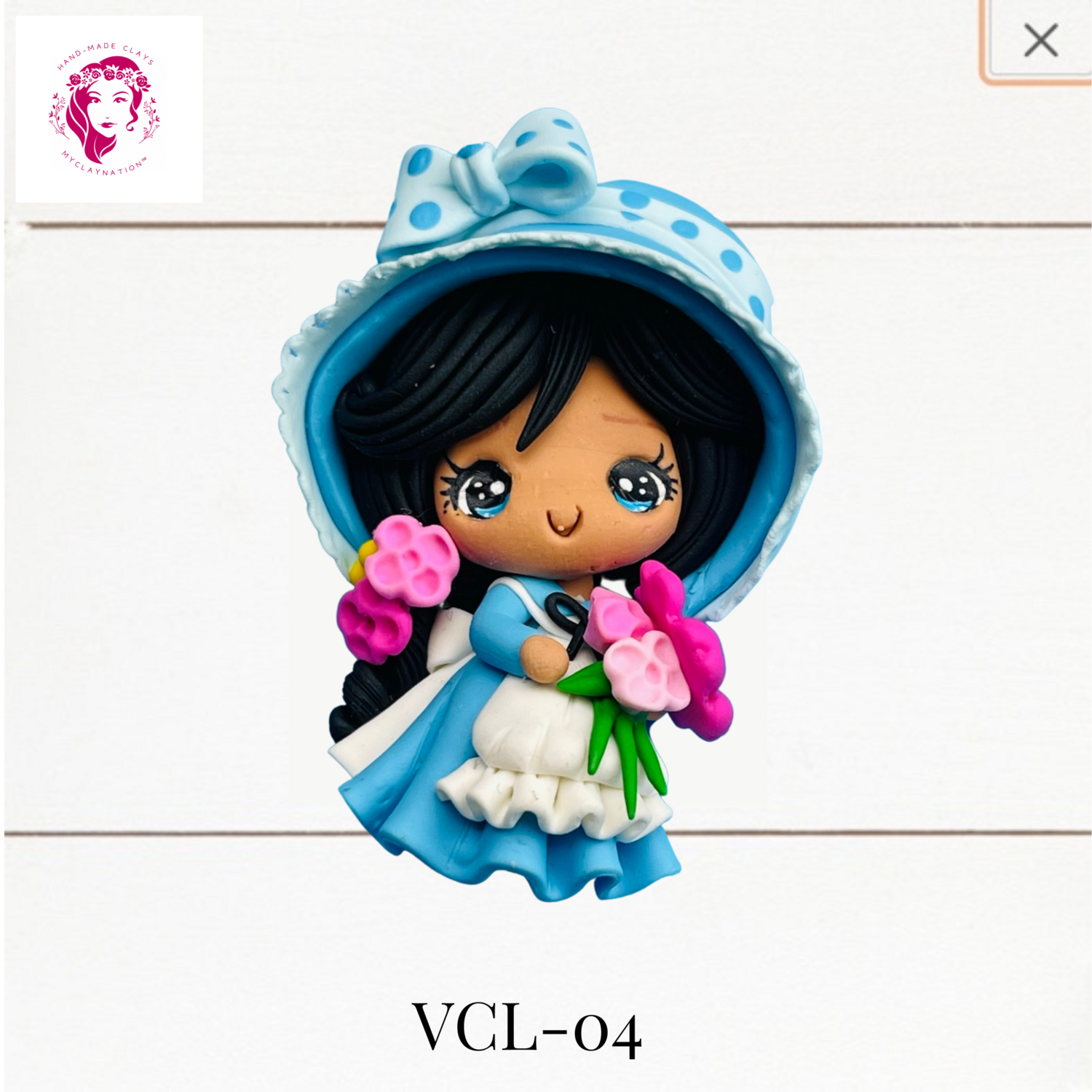 VCL-04: Victorian Ladies Clay Bow Center