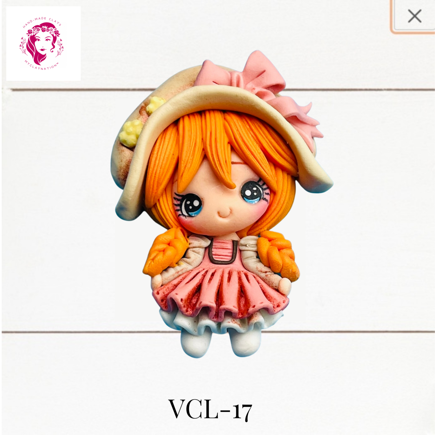 VCL-17: Victorian Ladies Clay Bow Center