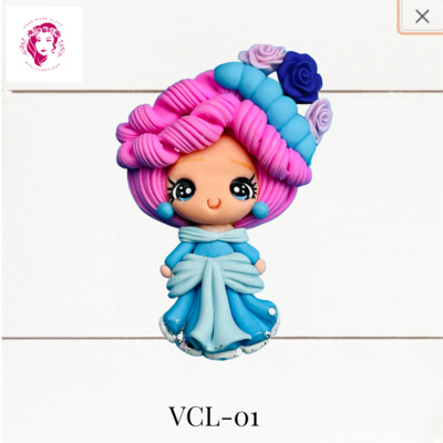 VCL-01: Victorian Ladies Clay Bow Center