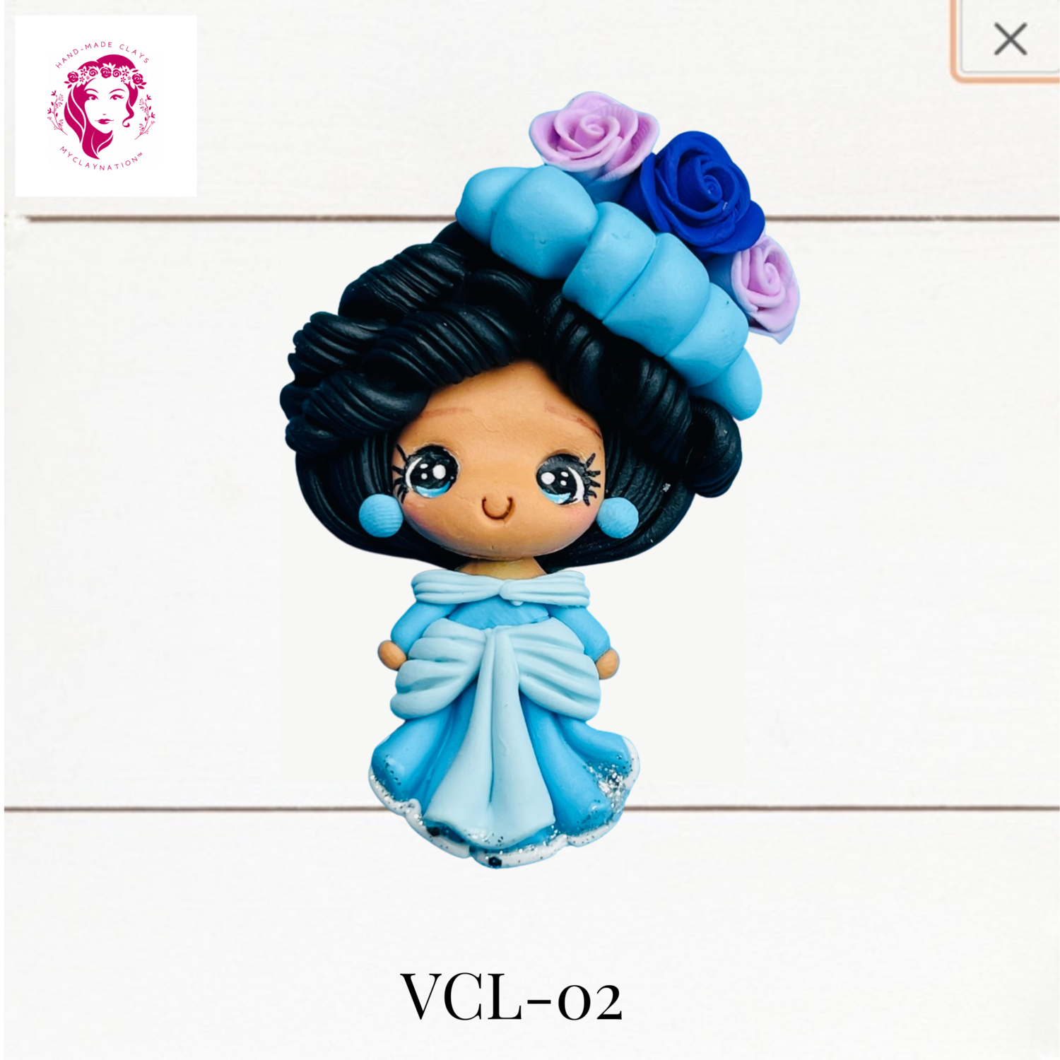 VCL-02: Victorian Ladies Clay Bow Center