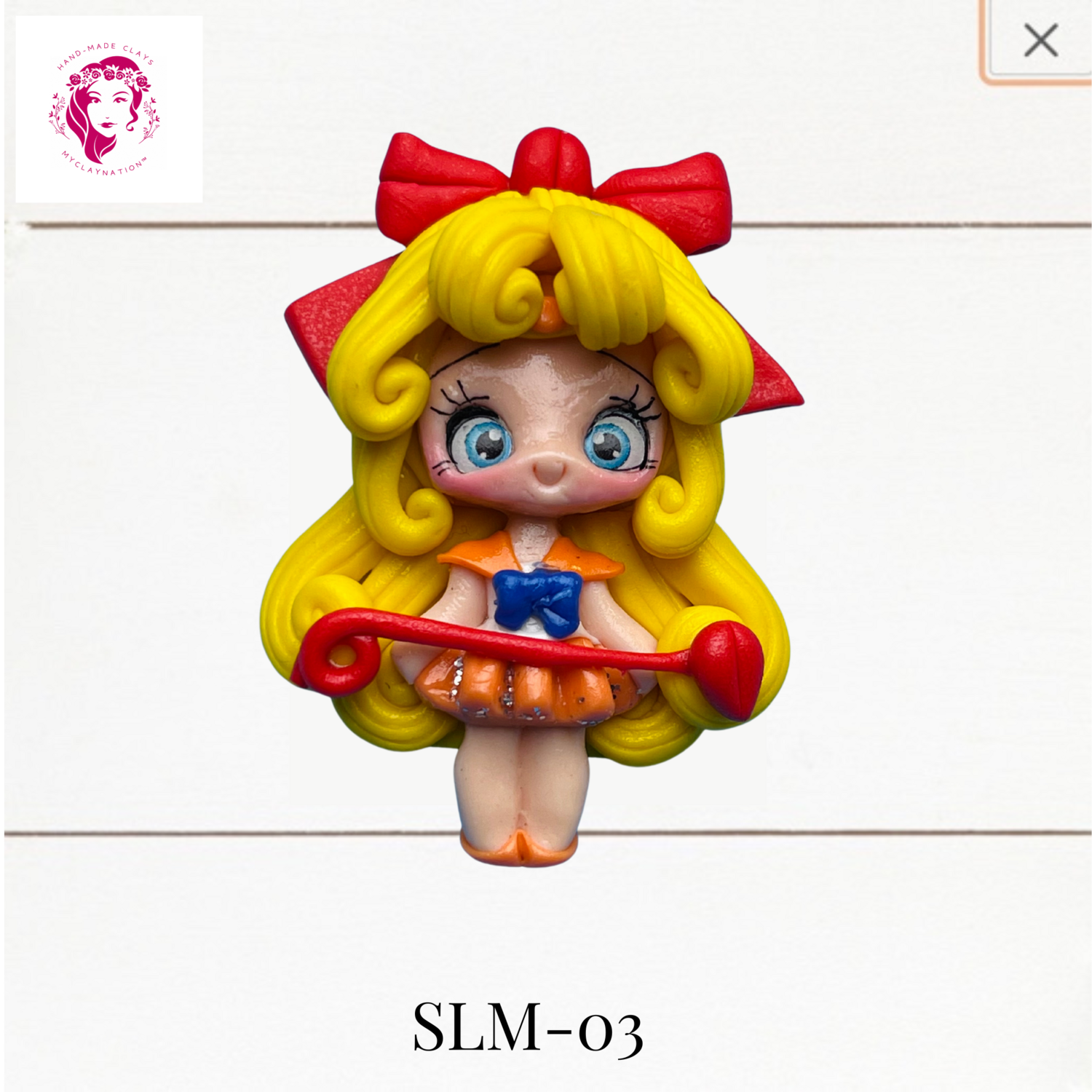 Venus Clay Hairbow Center Sailor Moon Inspired -SLM-03