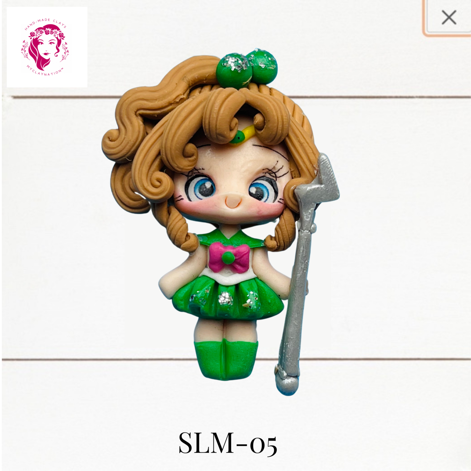 Jupiter Clay Hairbow Center Sailor Moon Inspired -SLM-05