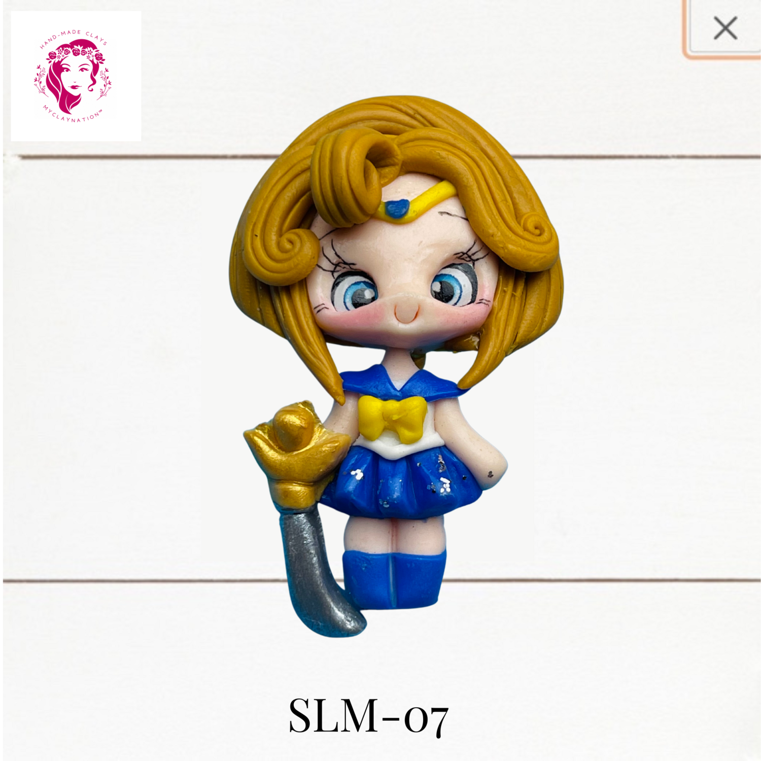 Uranus Clay Hairbow Center Sailor Moon Inspired -SLM-07