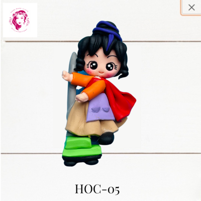Mary Clay Hairbow Center Hocus Pocus Inspired -HOC-05