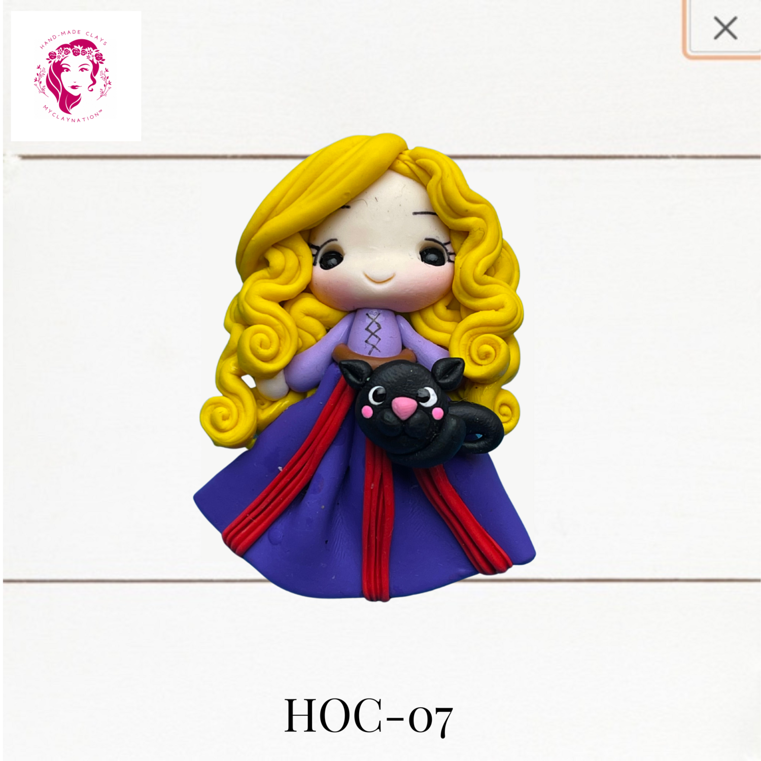 Sarah Clay Hairbow Center Hocus Pocus Inspired -HOC-07
