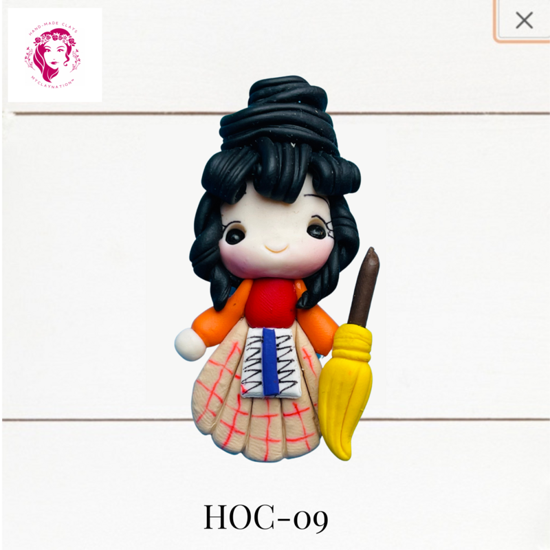 Mary Clay Hairbow Center Hocus Pocus Inspired -HOC-09