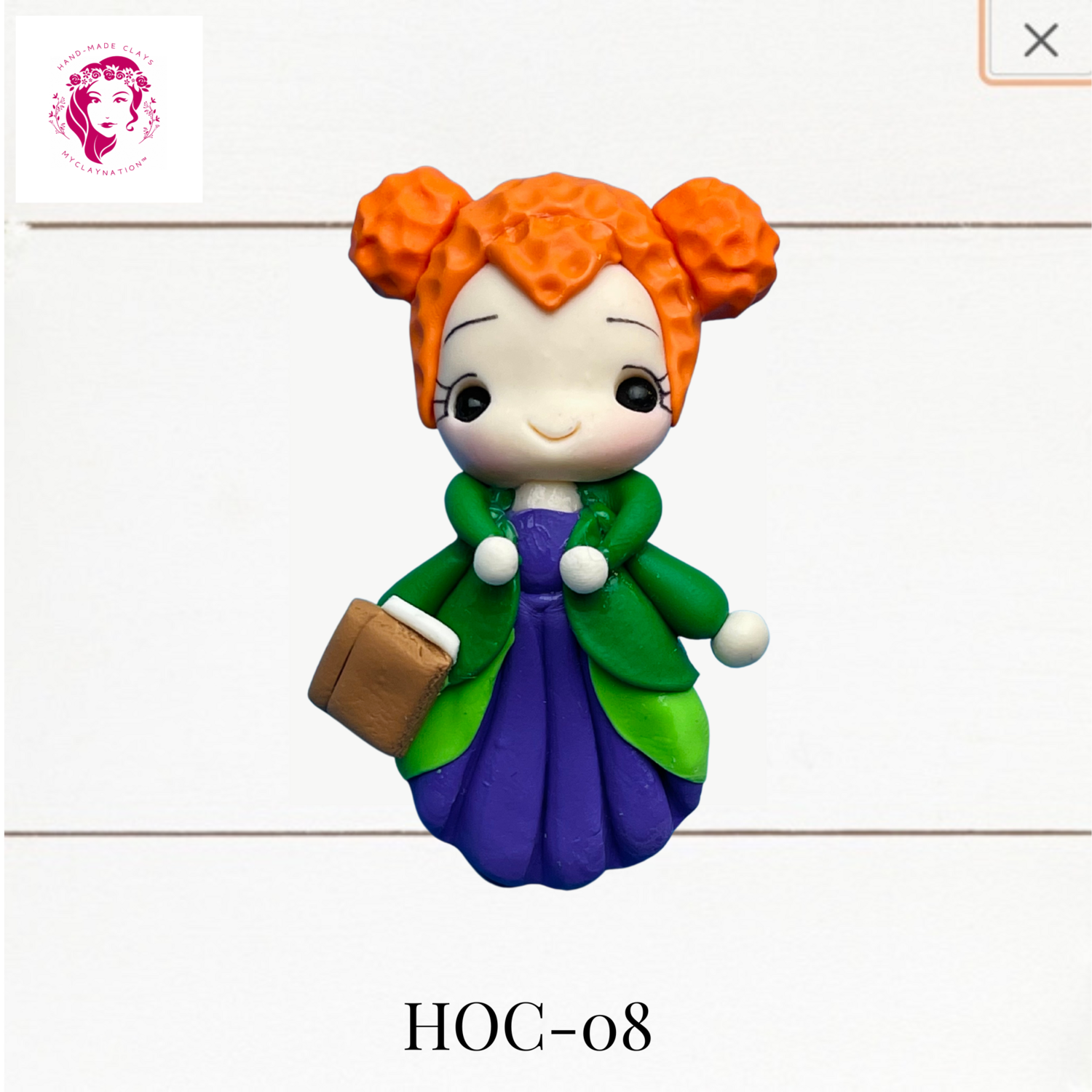 Winifred Clay Hairbow Center Hocus Pocus Inspired -HOC-08