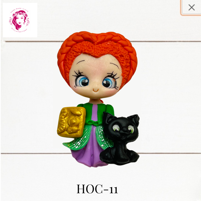 Winifred Clay Hairbow Center Hocus Pocus Inspired -HOC-11