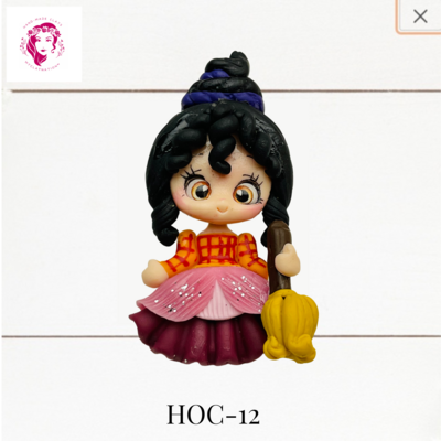 Mary Clay Hairbow Center Hocus Pocus Inspired -HOC-12
